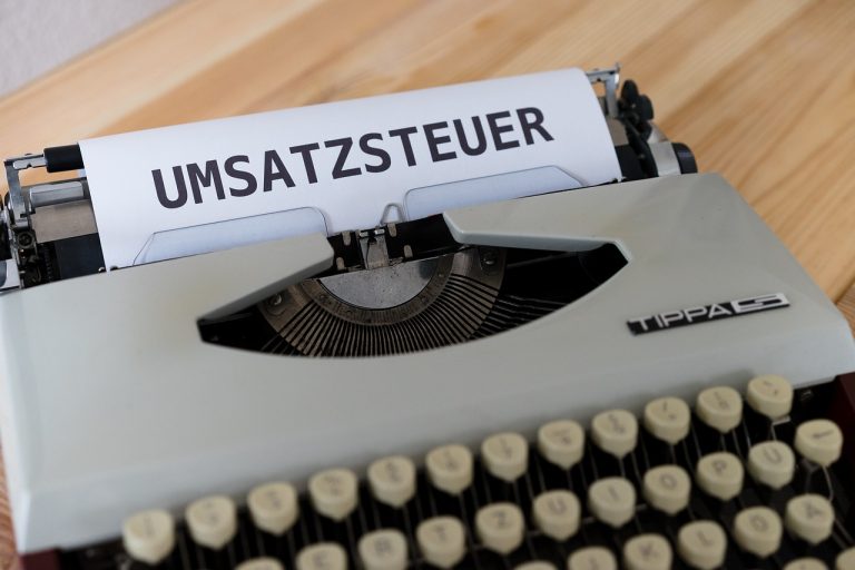 Umsatzsteuer Illustration